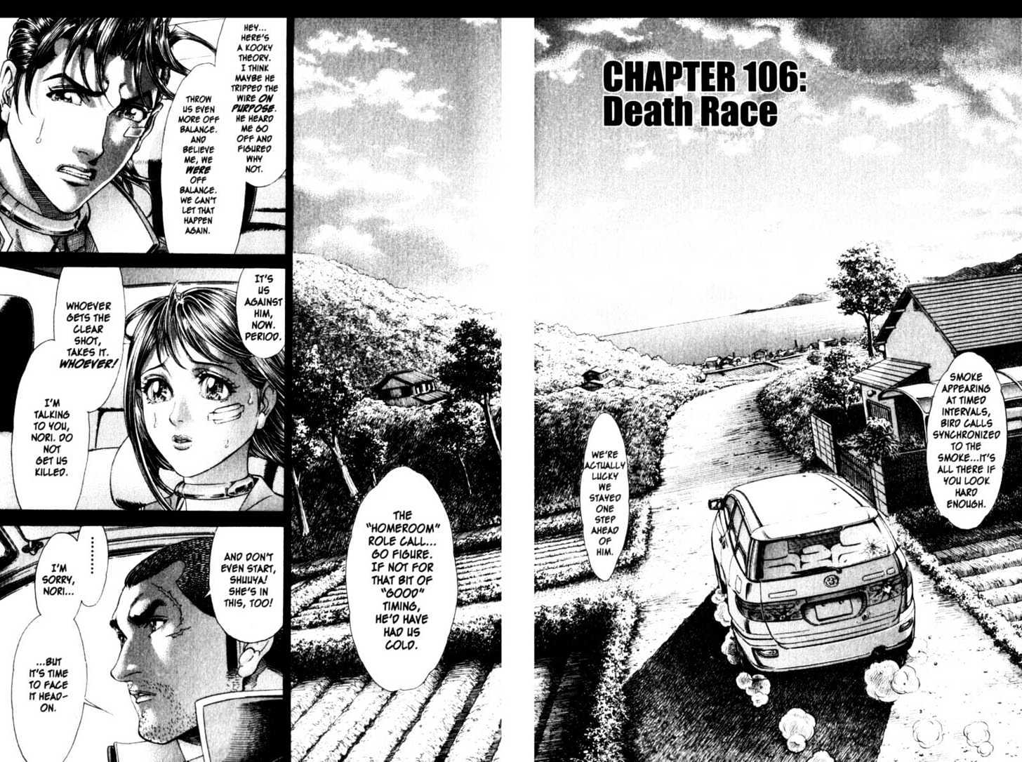 Battle Royale - Vol.14 Chapter 106 : Death Race