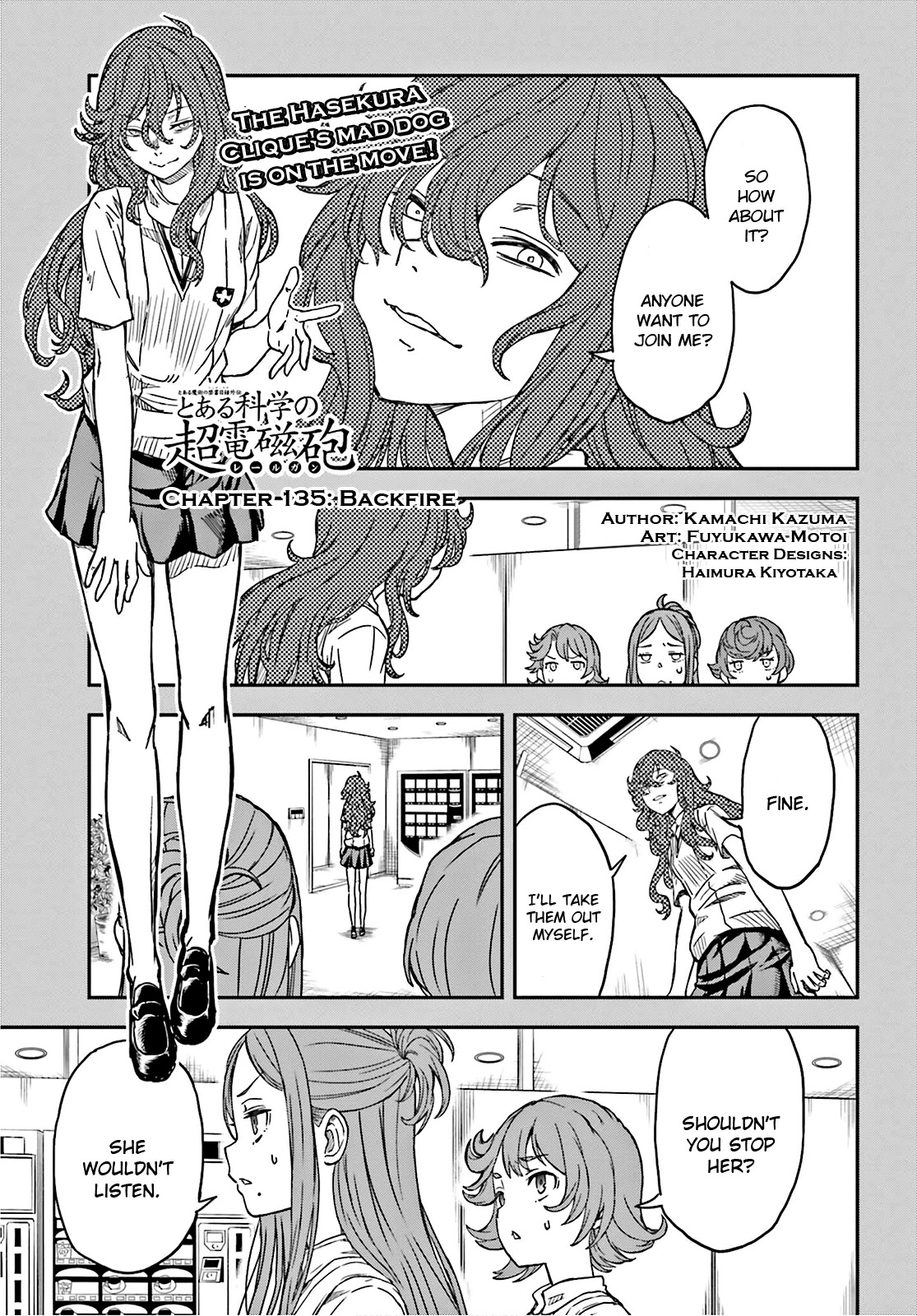 To Aru Kagaku No Railgun - Chapter 135: Backfire