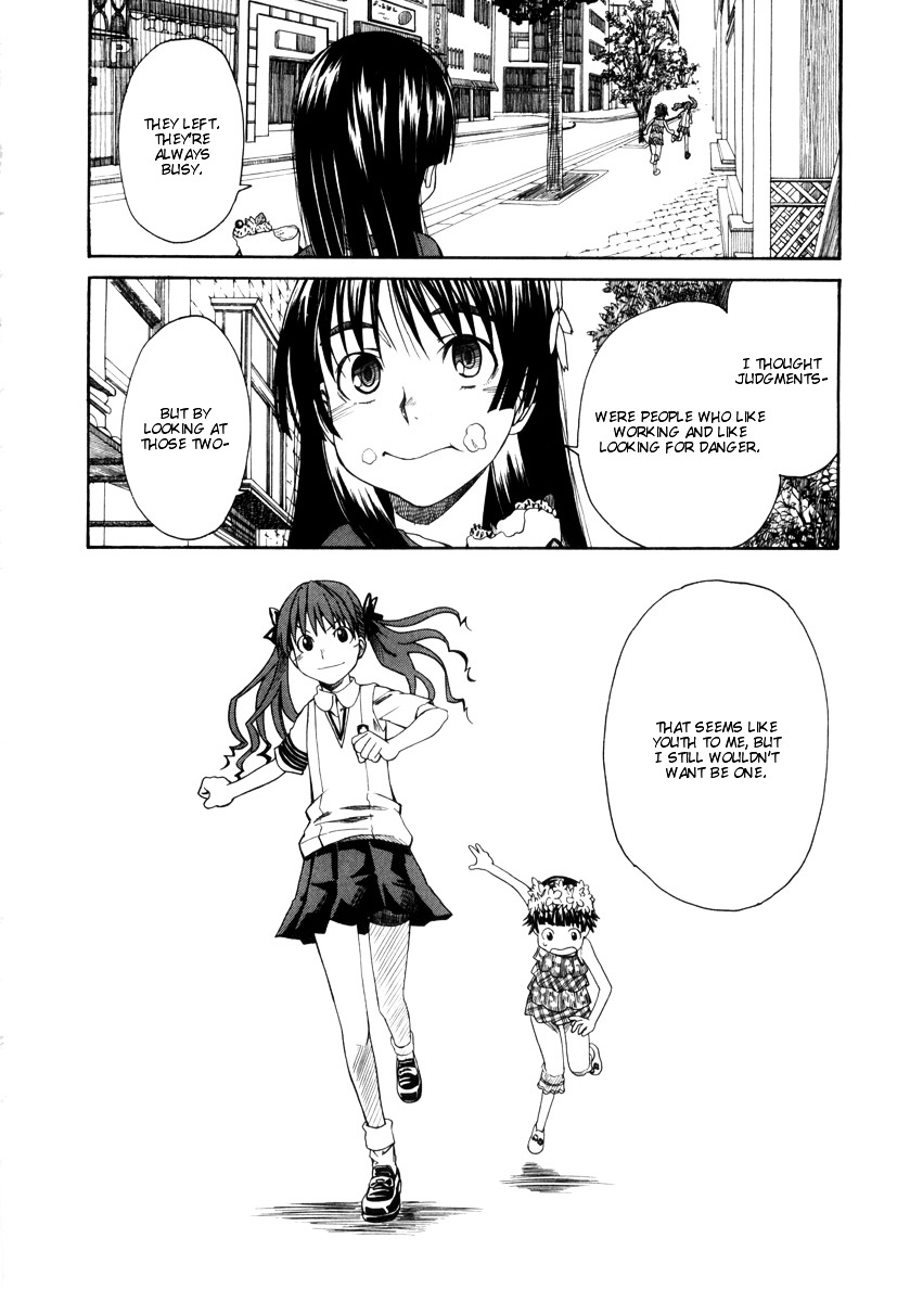 To Aru Kagaku No Railgun - Chapter 17.2 : A Certain Two People's Job Training, Part 2