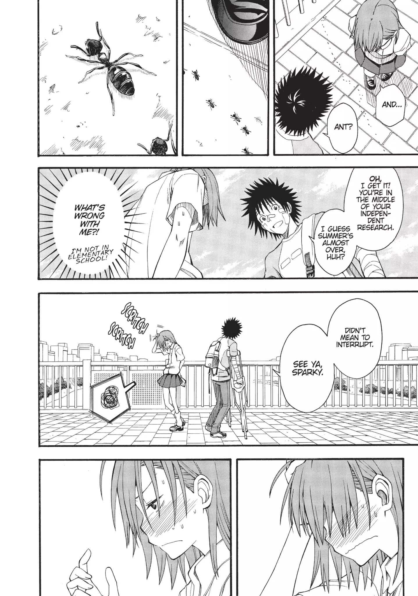 To Aru Kagaku No Railgun - Vol.7 An Iron Bridge Is A Signal For Romance!