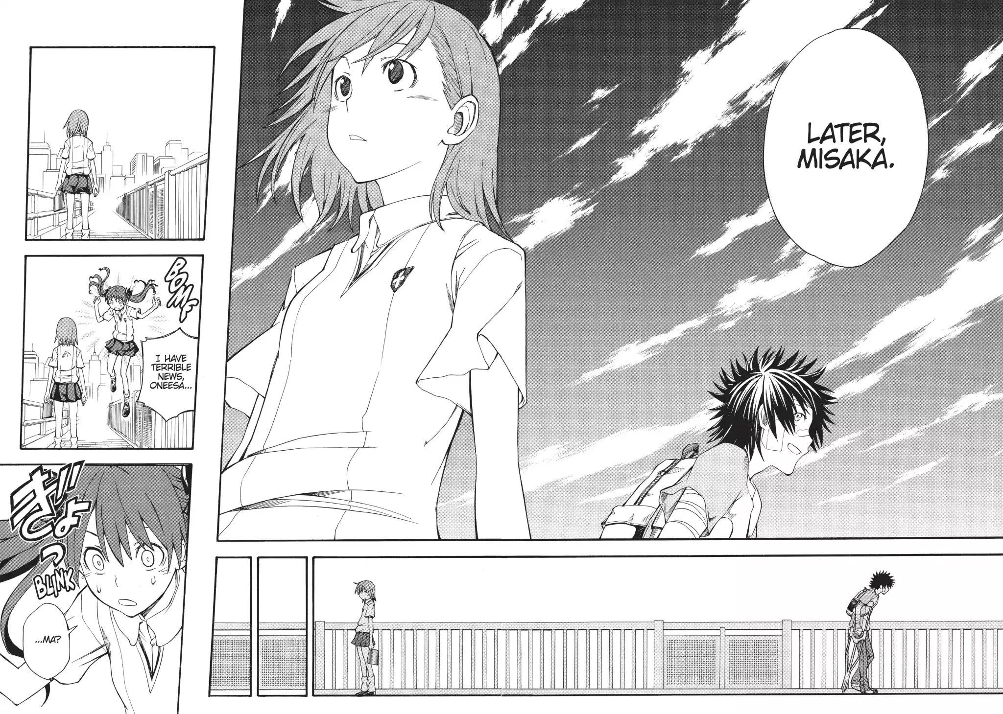 To Aru Kagaku No Railgun - Vol.7 An Iron Bridge Is A Signal For Romance!