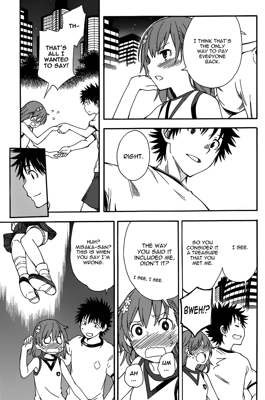 To Aru Kagaku No Railgun - Chapter 69.5: Festival's End