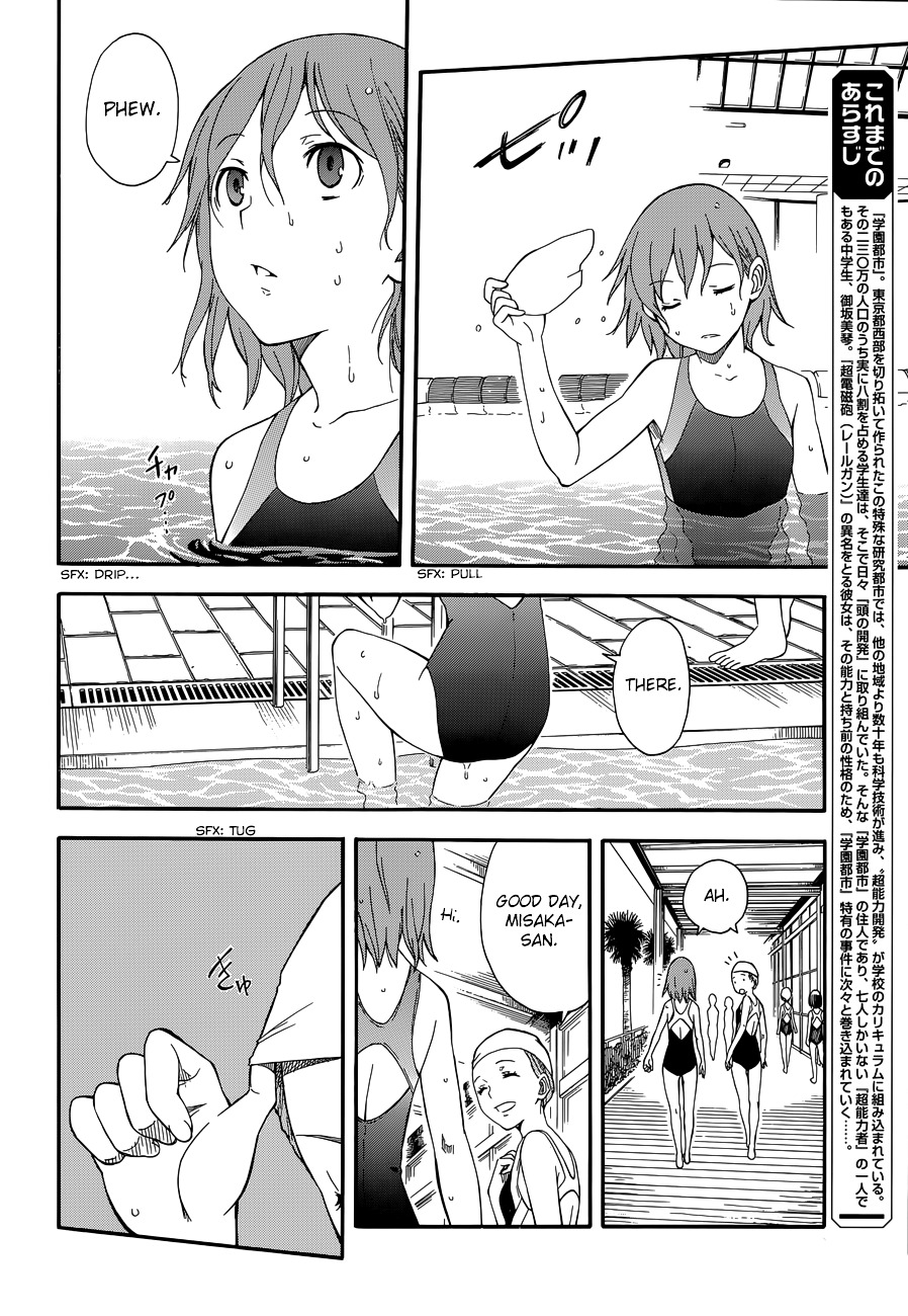 To Aru Kagaku No Railgun - Chapter 71.2 : Indian Poker