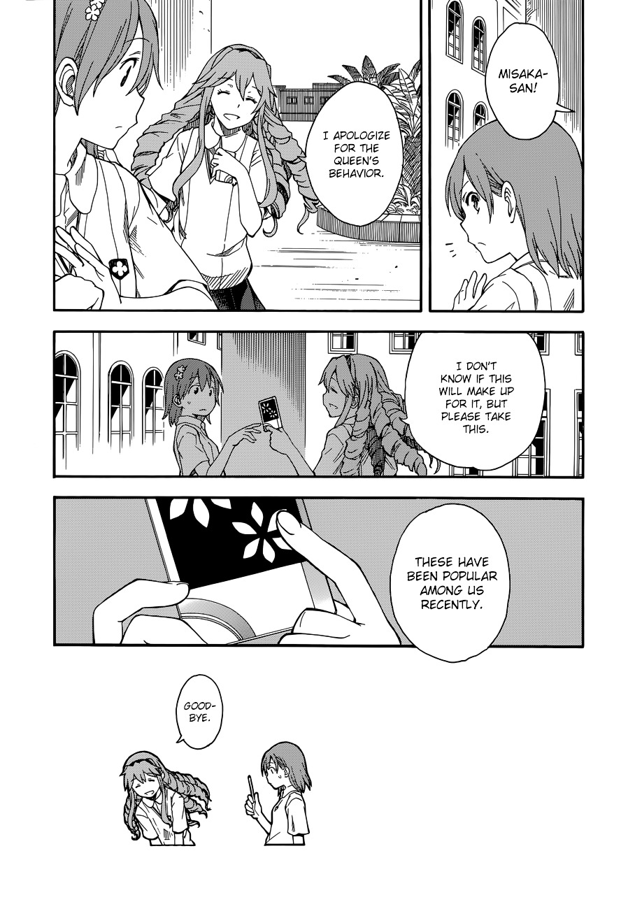 To Aru Kagaku No Railgun - Chapter 71.2 : Indian Poker