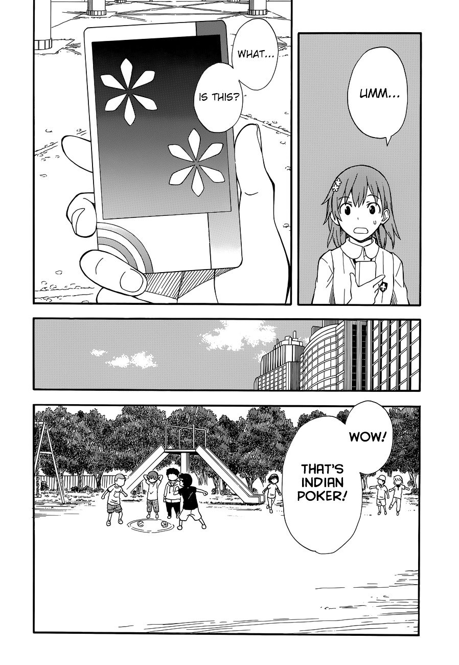 To Aru Kagaku No Railgun - Chapter 71.2 : Indian Poker