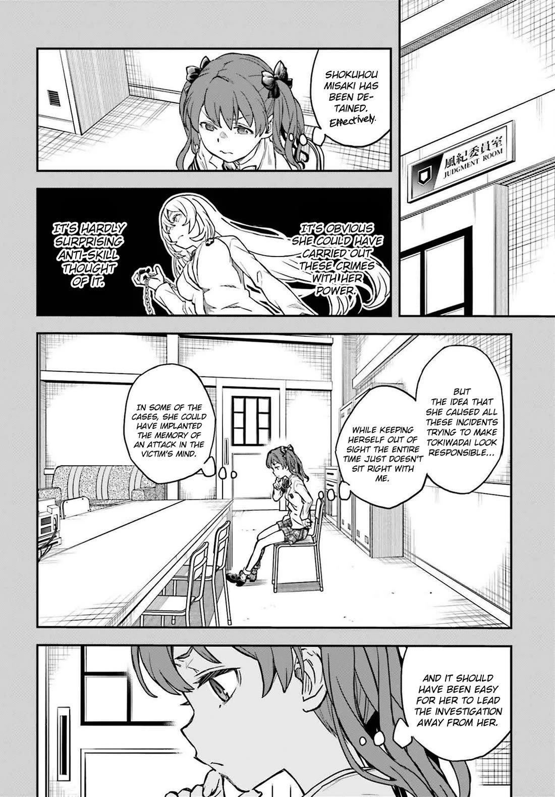 To Aru Kagaku No Railgun - Chapter 158.2: Predicament