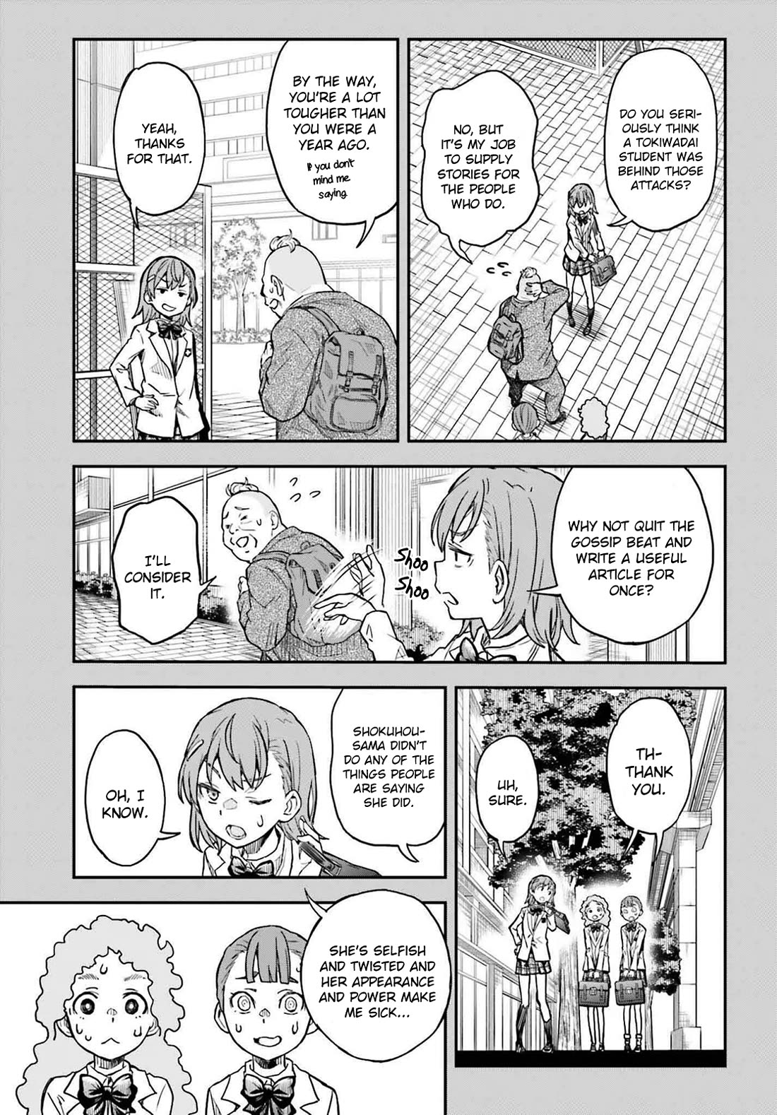 To Aru Kagaku No Railgun - Chapter 158.2: Predicament