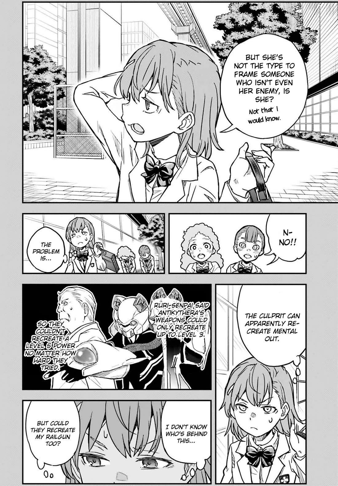 To Aru Kagaku No Railgun - Chapter 158.2: Predicament