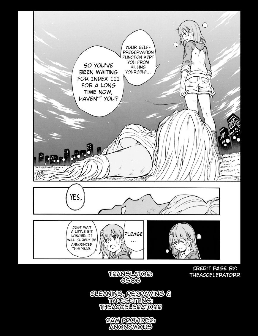 To Aru Kagaku No Railgun - Chapter 95 : Original Intent