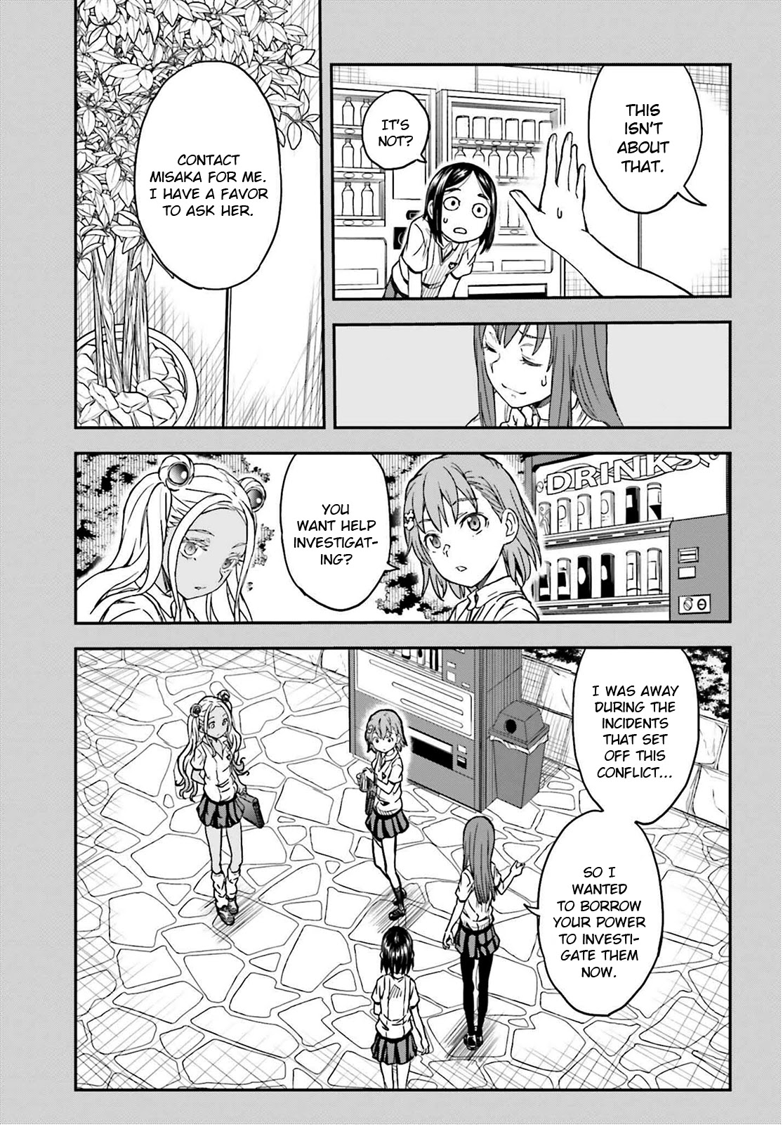 To Aru Kagaku No Railgun - Chapter 140.2: Conversation