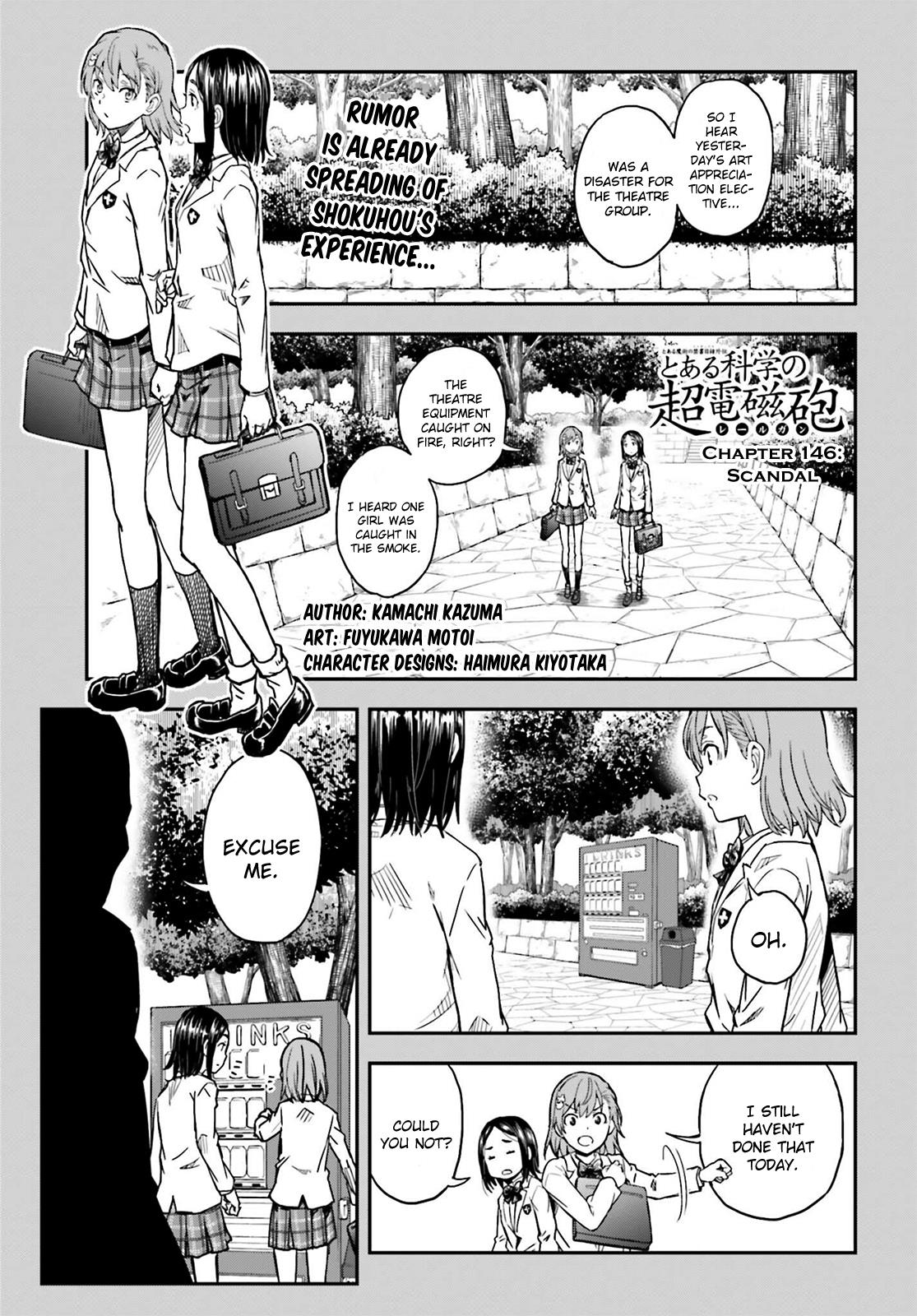 To Aru Kagaku No Railgun - Chapter 146: Scandal