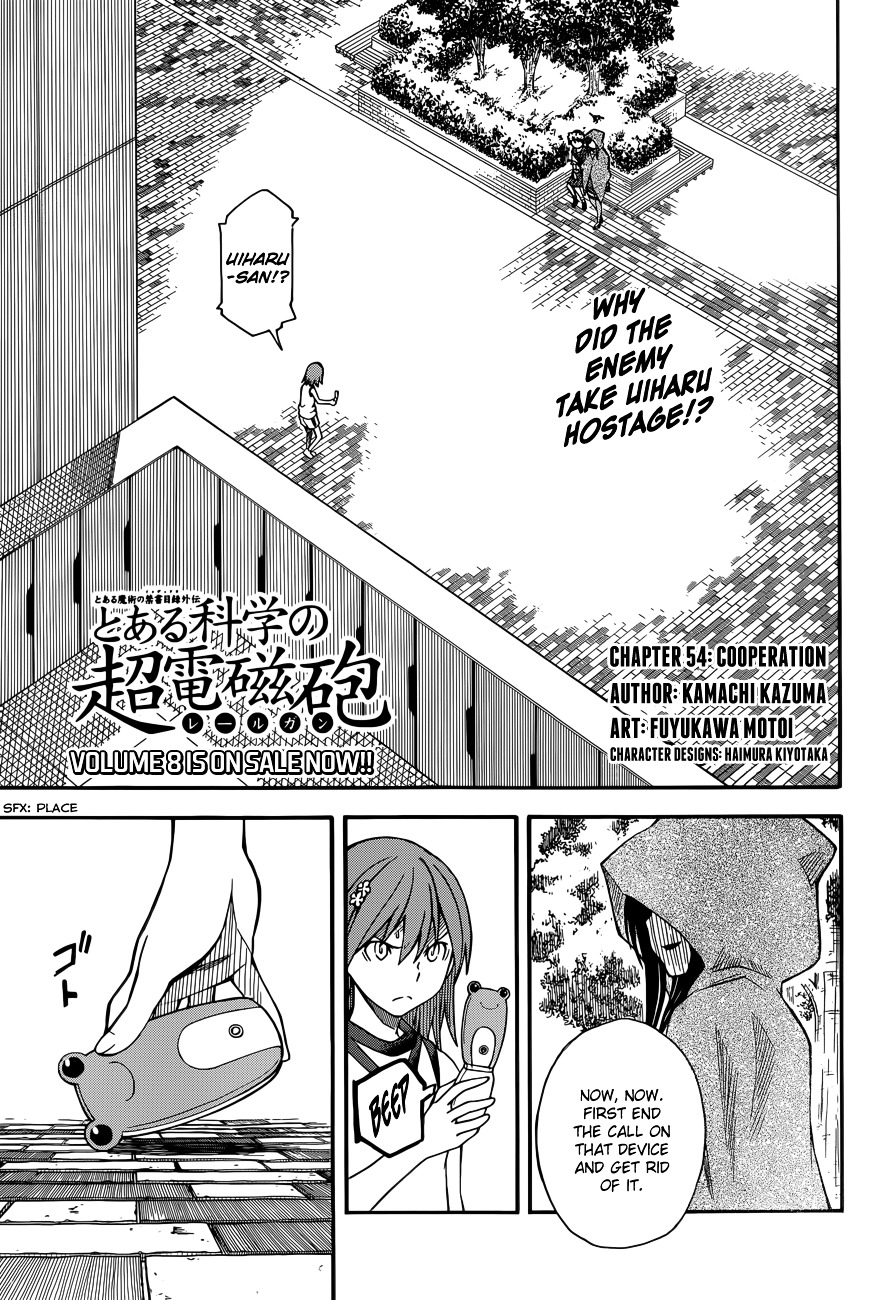 To Aru Kagaku No Railgun - Chapter 54 : Cooperation