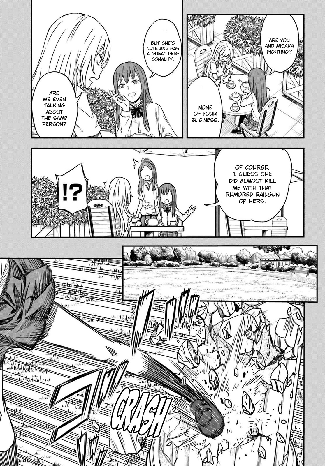 To Aru Kagaku No Railgun - Chapter 140.1: Conversation