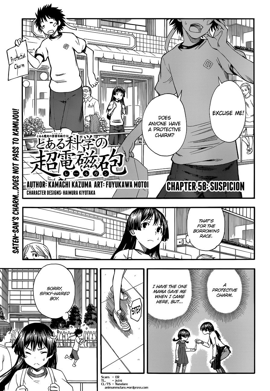 To Aru Kagaku No Railgun - Chapter 58 : Suspicion