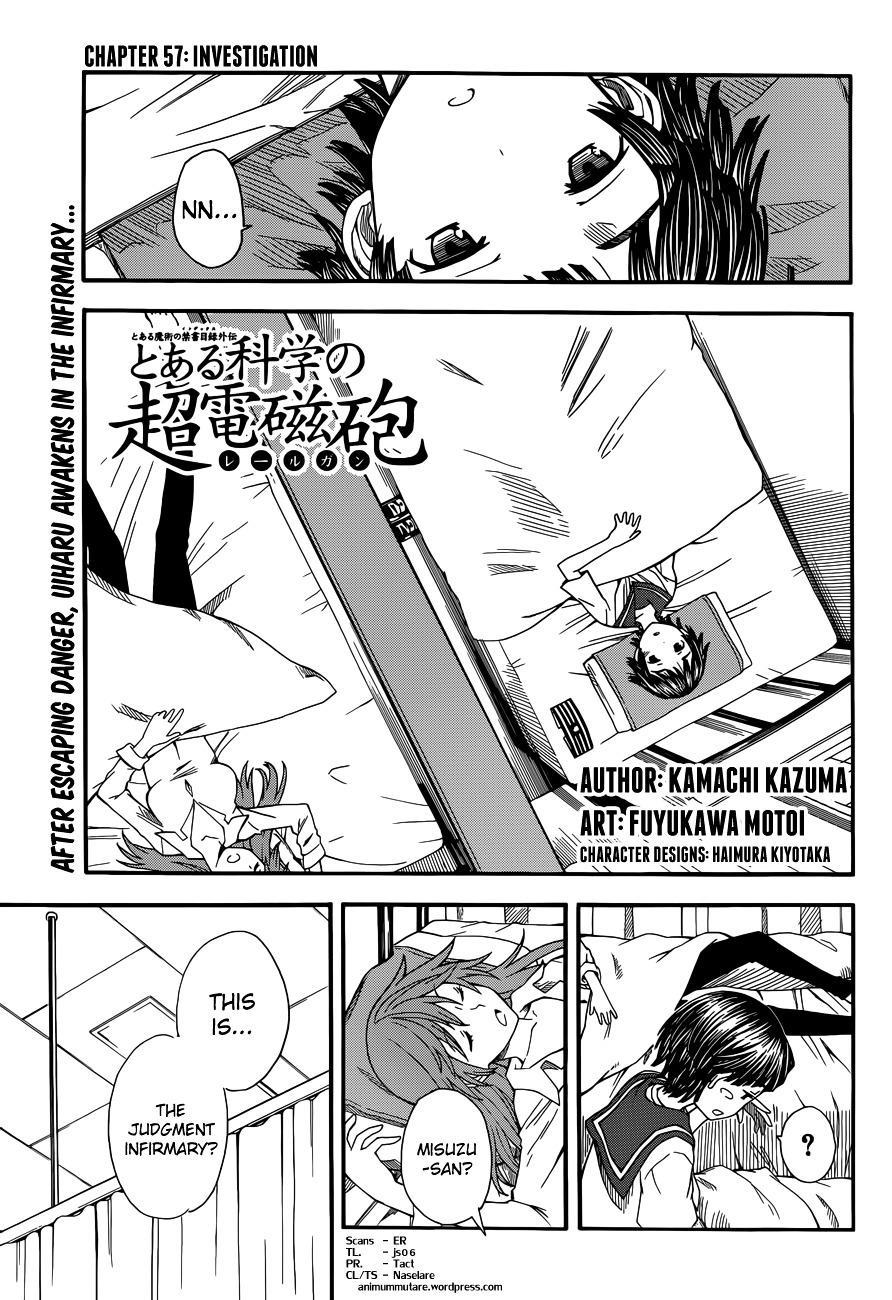 To Aru Kagaku No Railgun - Chapter 57 : Investigation