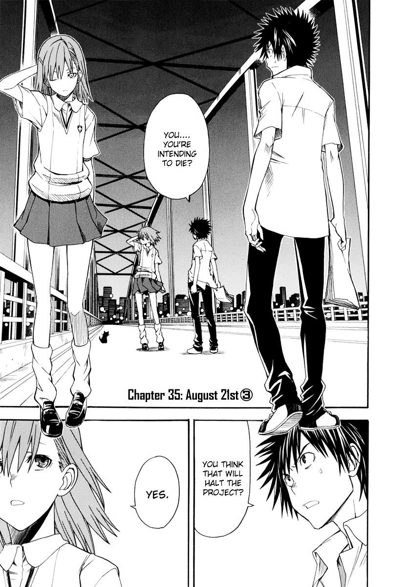 To Aru Kagaku No Railgun - Chapter 35 : August 21St, Part 3