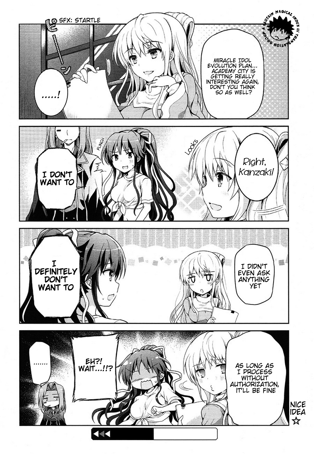 A Certain Idol Accelerator - Vol.1 Chapter 10+10.5 Omake