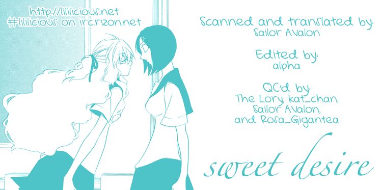 Sweet Desire - Chapter 001 : Oneshot