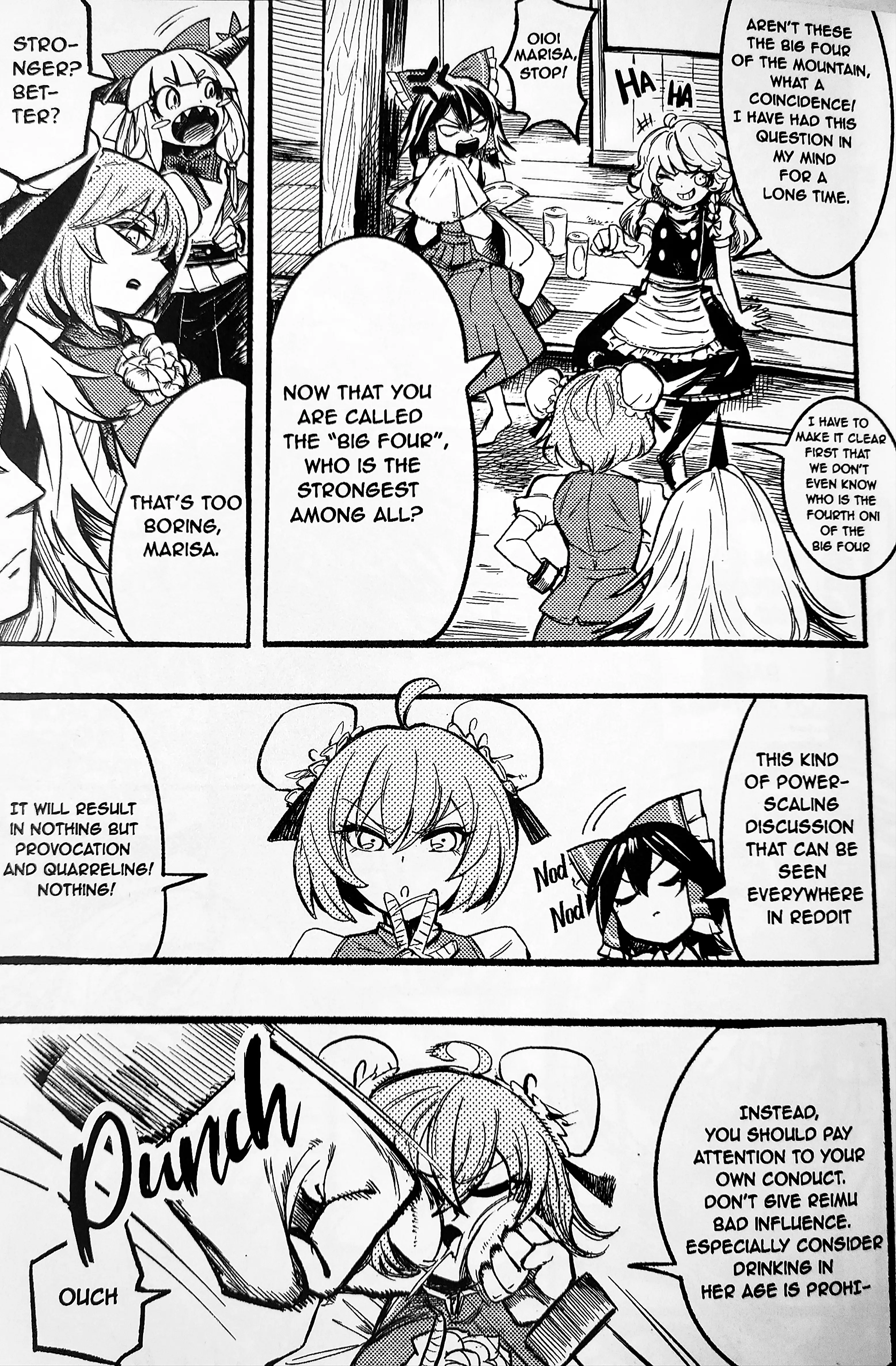 Touhou Ace Showdown - Vol.1 Chapter 1: Meiling Vs Tenshi