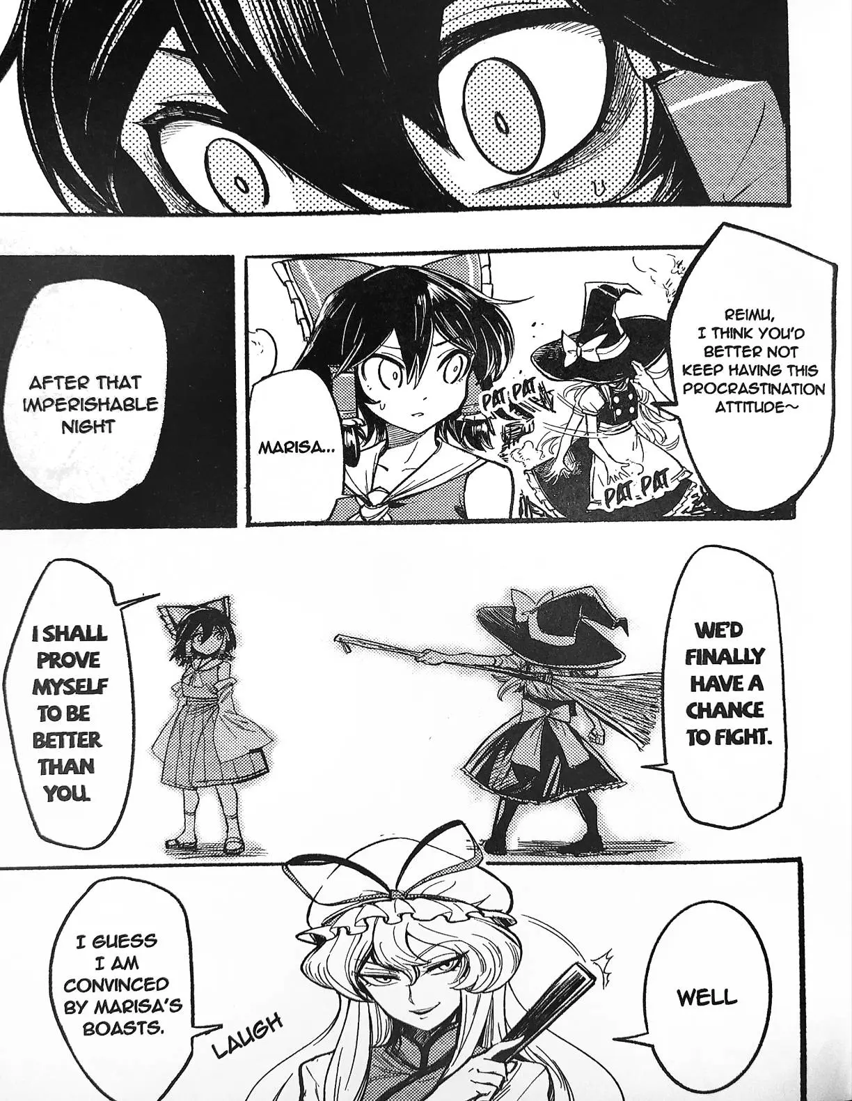 Touhou Ace Showdown - Vol.1 Chapter 1: Meiling Vs Tenshi