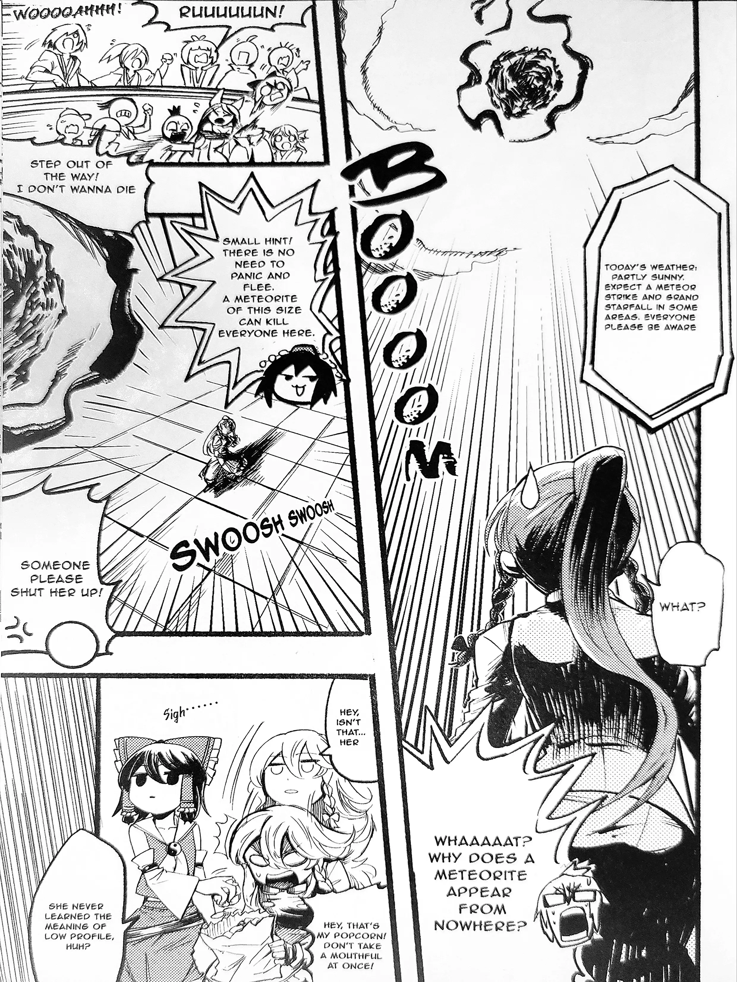 Touhou Ace Showdown - Vol.1 Chapter 1: Meiling Vs Tenshi