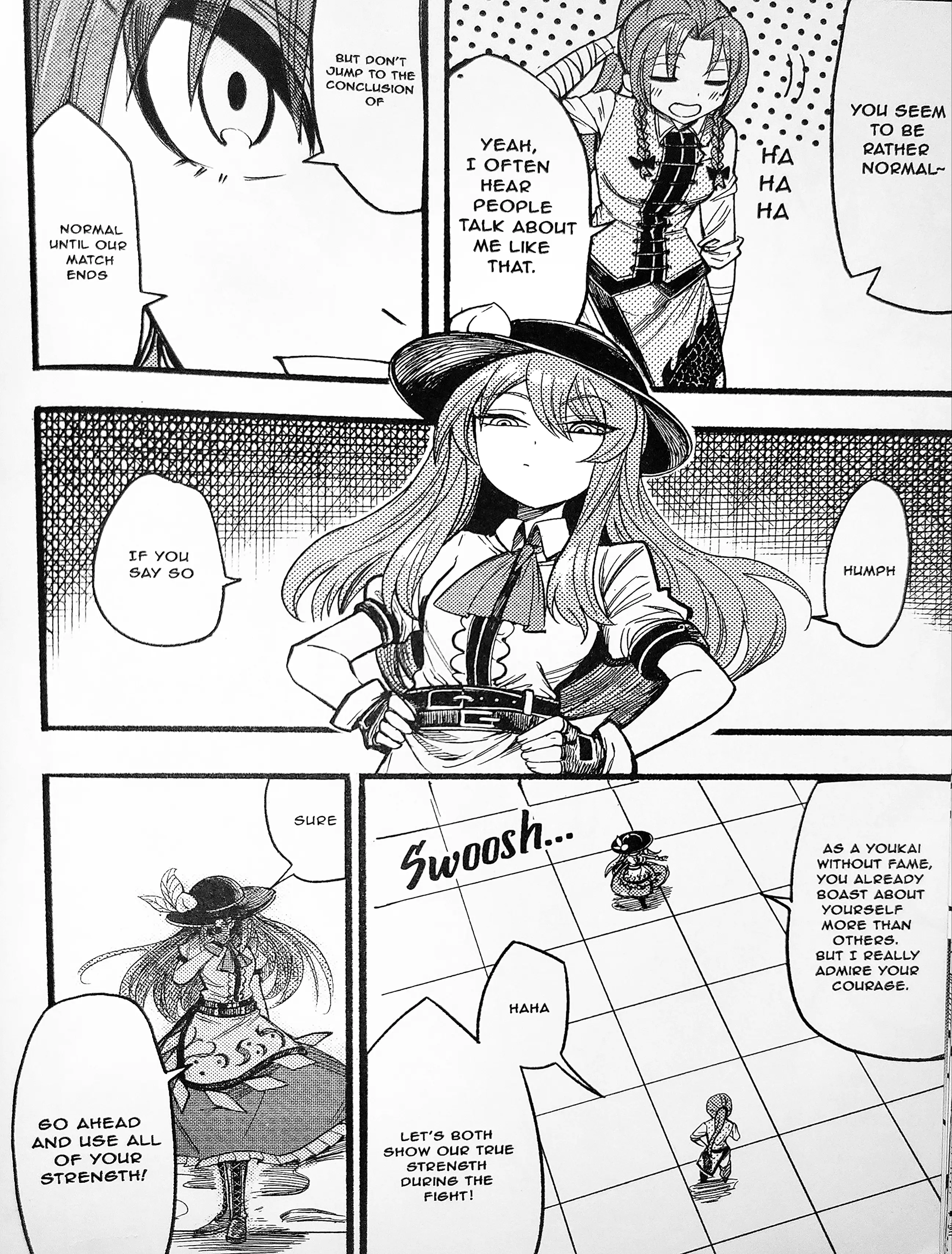 Touhou Ace Showdown - Vol.1 Chapter 1: Meiling Vs Tenshi