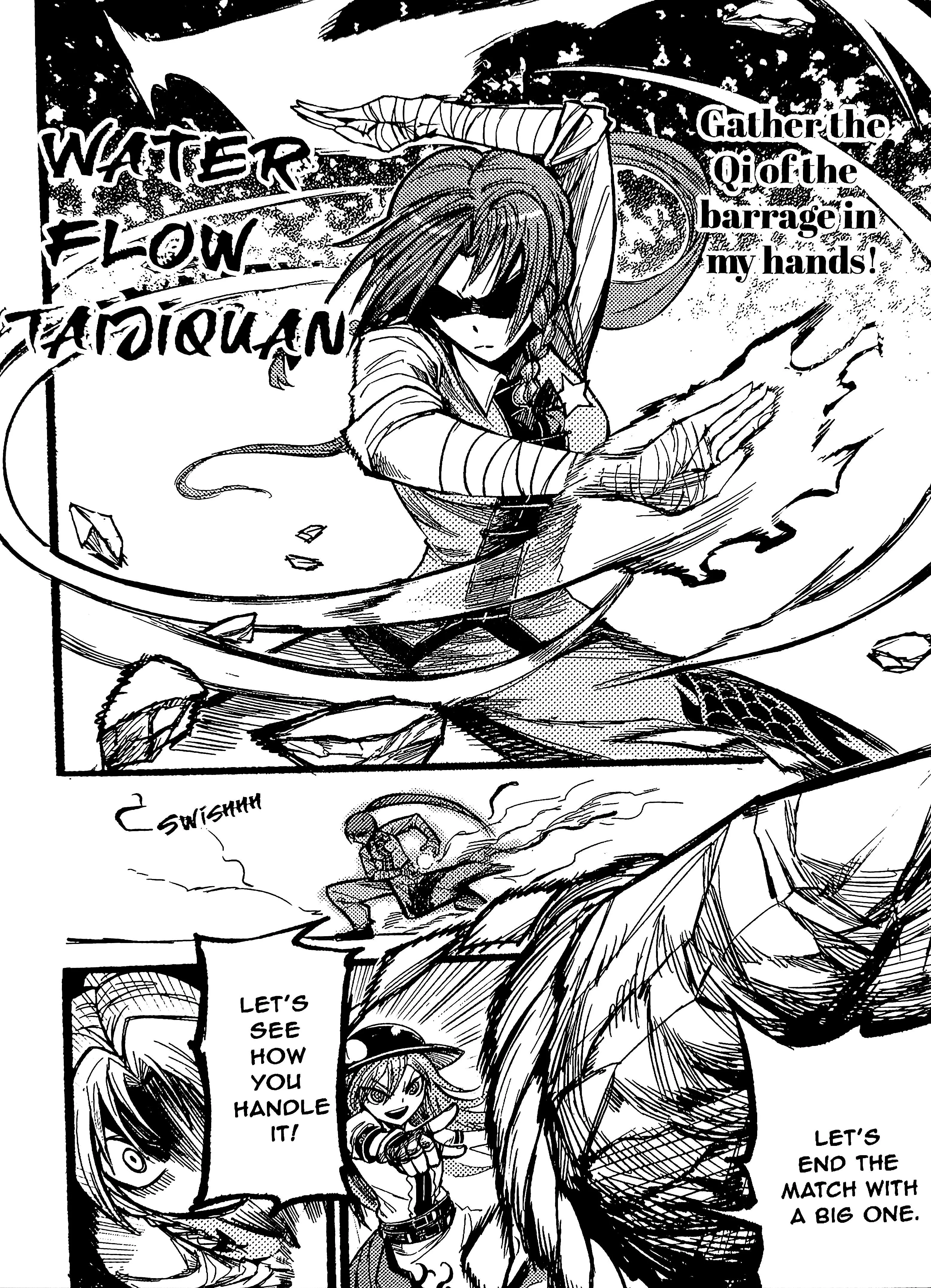 Touhou Ace Showdown - Vol.1 Chapter 1: Meiling Vs Tenshi