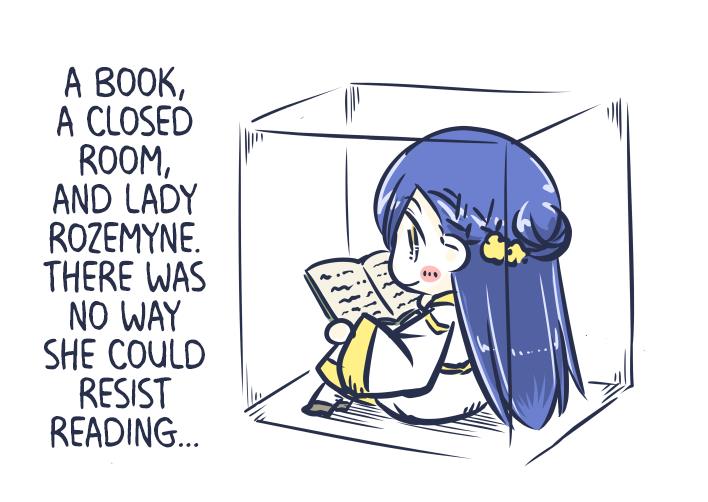 Honzuki No Gekokujou - Macha's Twitter Collection - Chapter 47: [P3] Lady Rozemyne, Captivated By The Written Word.