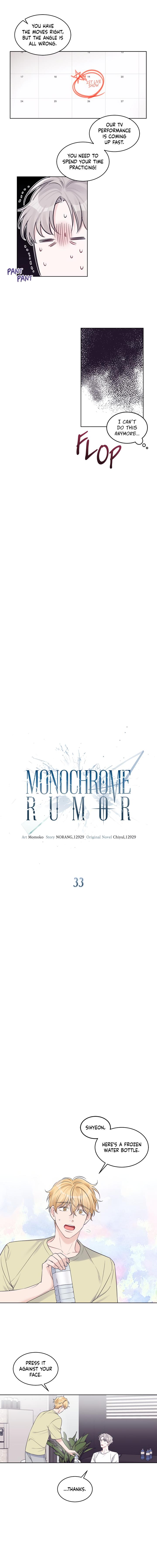 Monochrome Rumor - Chapter 33