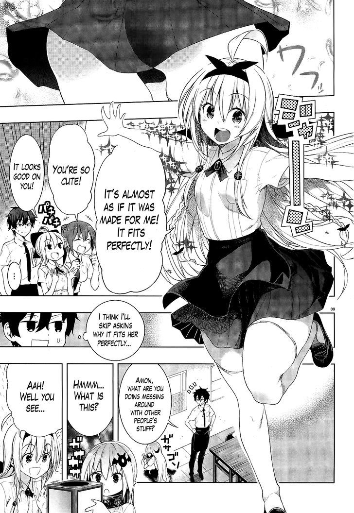 Floor Ni Maou Ga Imasu - Chapter 6 : There's A Miko On The Floor