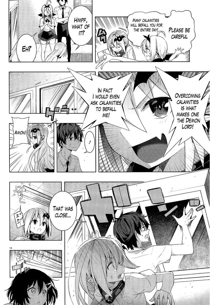 Floor Ni Maou Ga Imasu - Chapter 6 : There's A Miko On The Floor