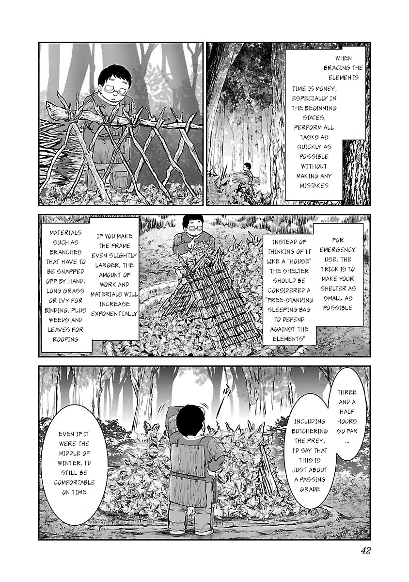 Oritsue Taishi No Isekai Kuri Musu Survival Nisshi - Vol.1 Chapter 2: If I've Got Stone Tools, I Can Do Anything!! 1!! 2!! 3!! Bam!!!