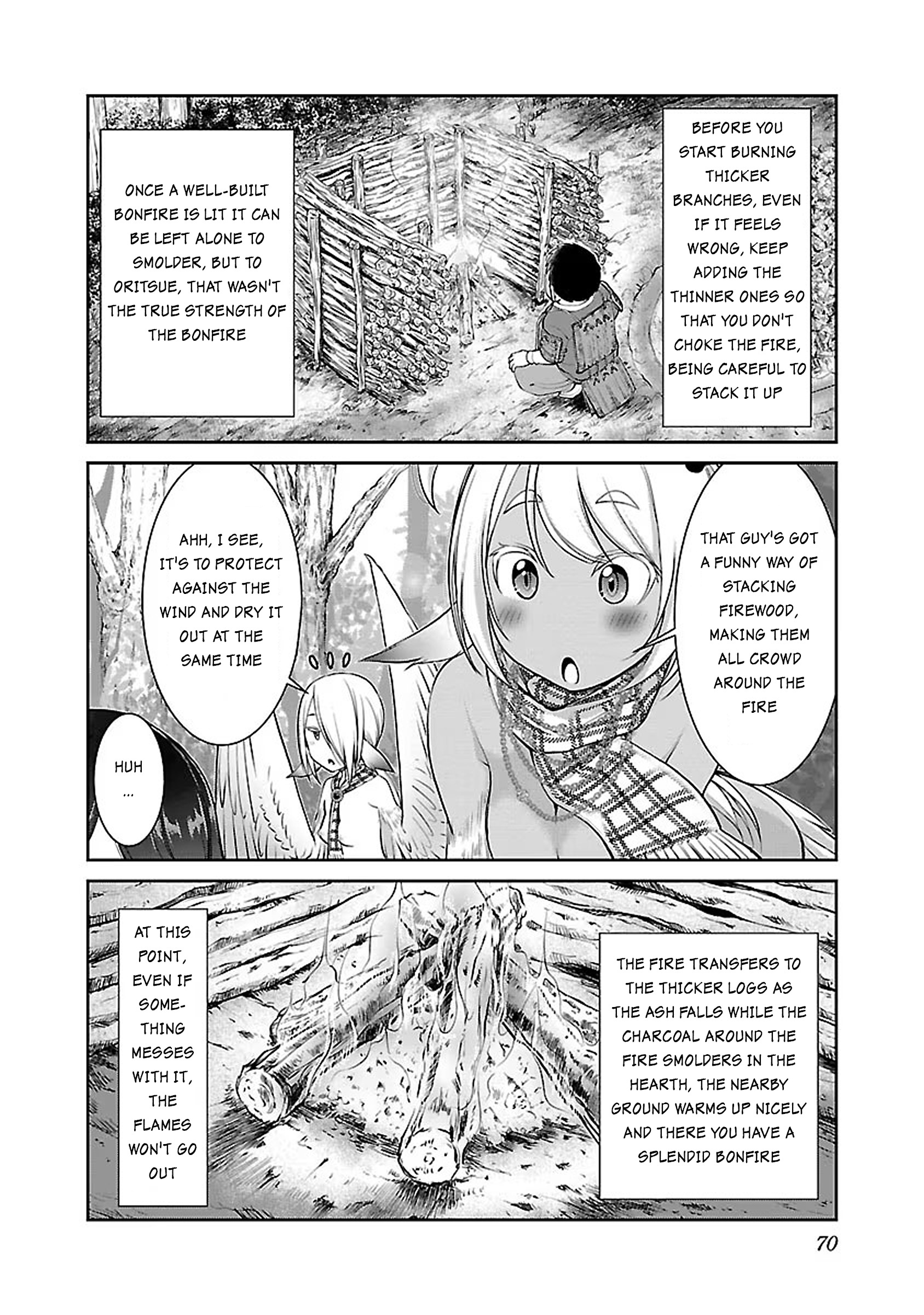 Oritsue Taishi No Isekai Kuri Musu Survival Nisshi - Vol.1 Chapter 3: I'll Light It On Fire