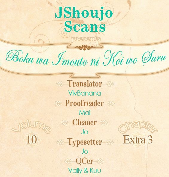 Boku Wa Imouto Ni Koi Wo Suru - Vol.10 Chapter 61 : Extra 3: Secret Sweethearts 2 [End]