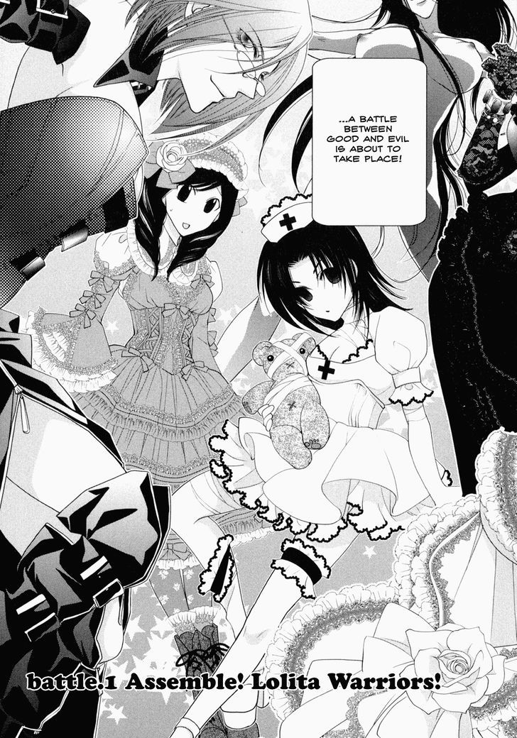 Otome Senshi Lovely 5! - Vol.1 Chapter 1 : Assemble! Lolita Warriors!