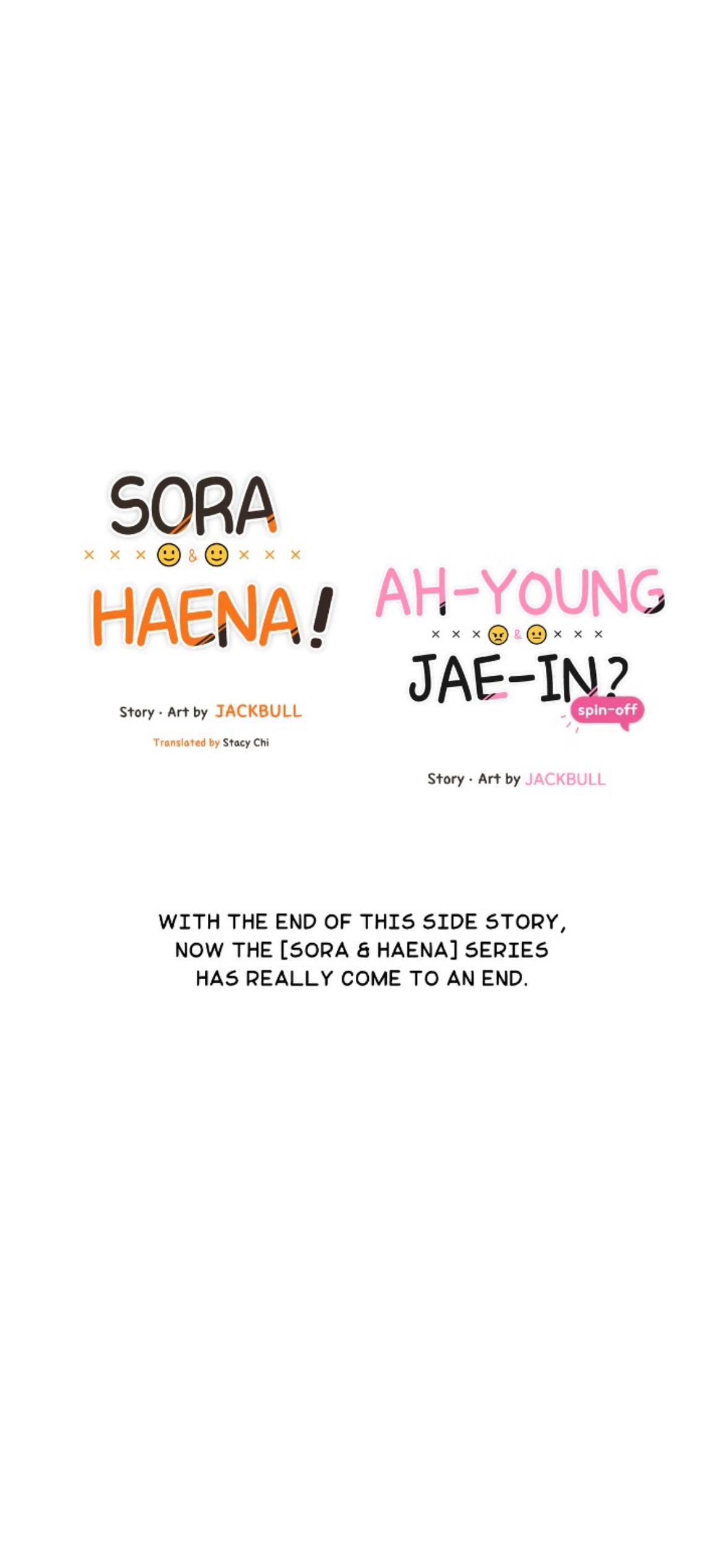 Sora & Haena! - Afterword. : Creator’s Note ( Final )