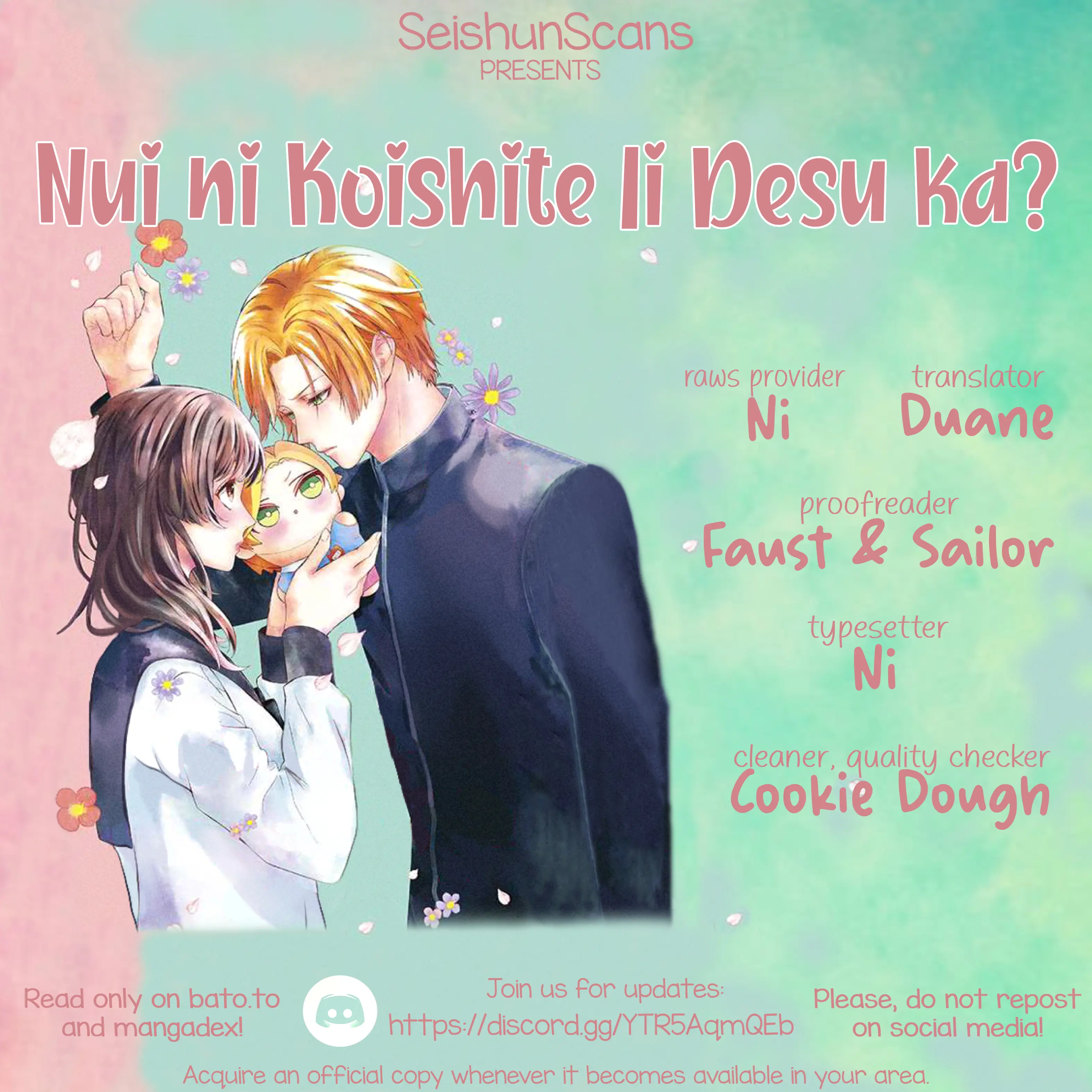 Nui Ni Koishite Ii Desu Ka? - Vol.1 Chapter 3