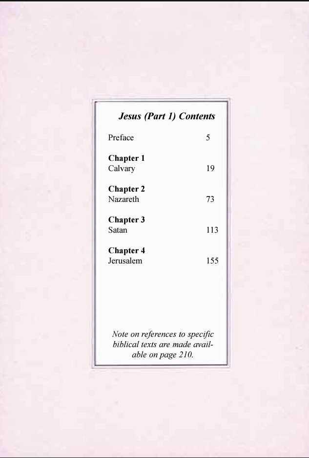 Jesus (Yasuhiko Yoshikazu) - Vol.1 Chapter 1 : 1 Calvary  2 Nazareth  3 Satan  4 Jerusalem