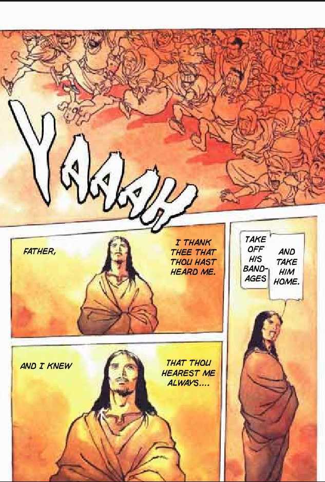 Jesus (Yasuhiko Yoshikazu) - Vol.1 Chapter 1 : 1 Calvary  2 Nazareth  3 Satan  4 Jerusalem