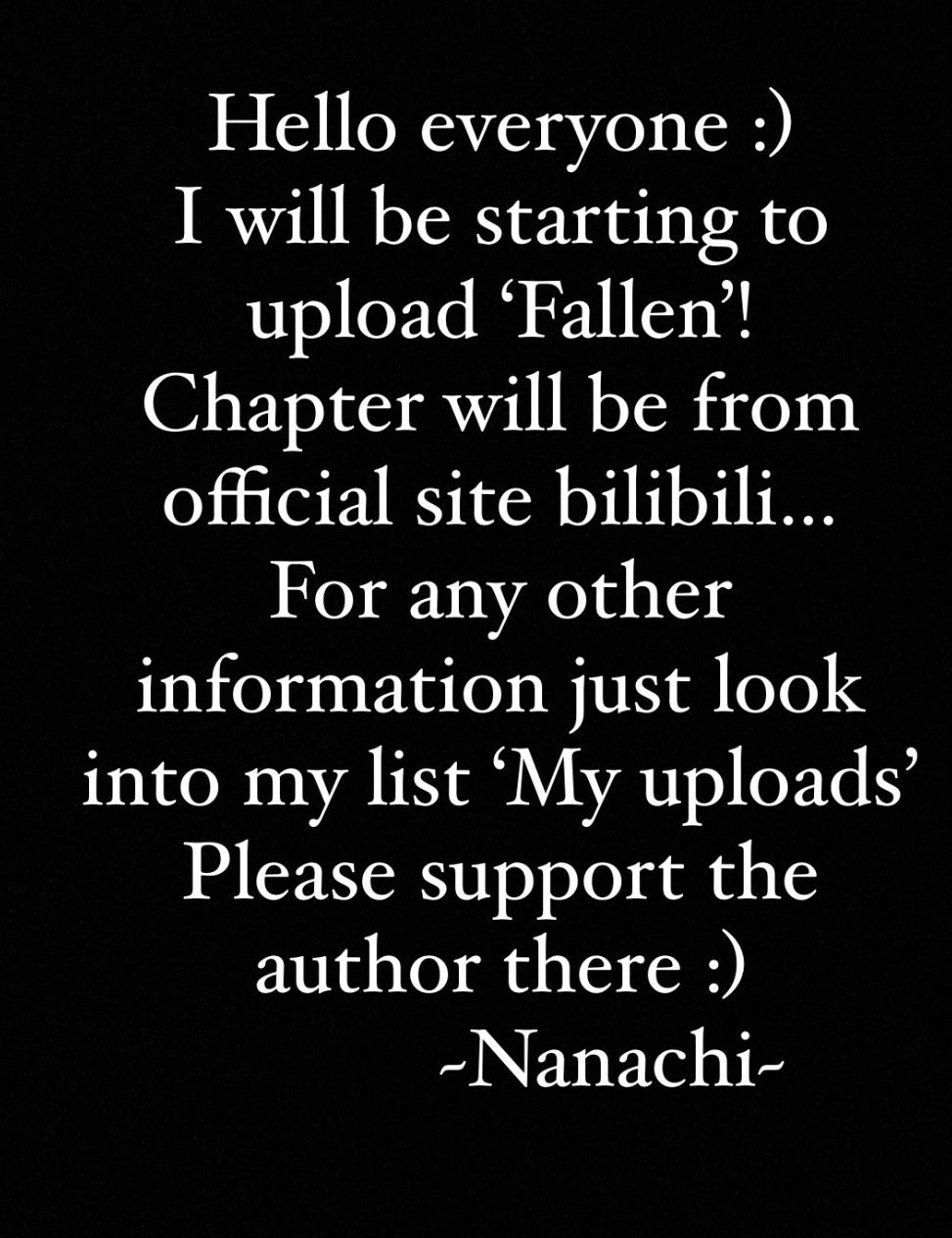 Fallen - Chapter : Notice (New Uploader)