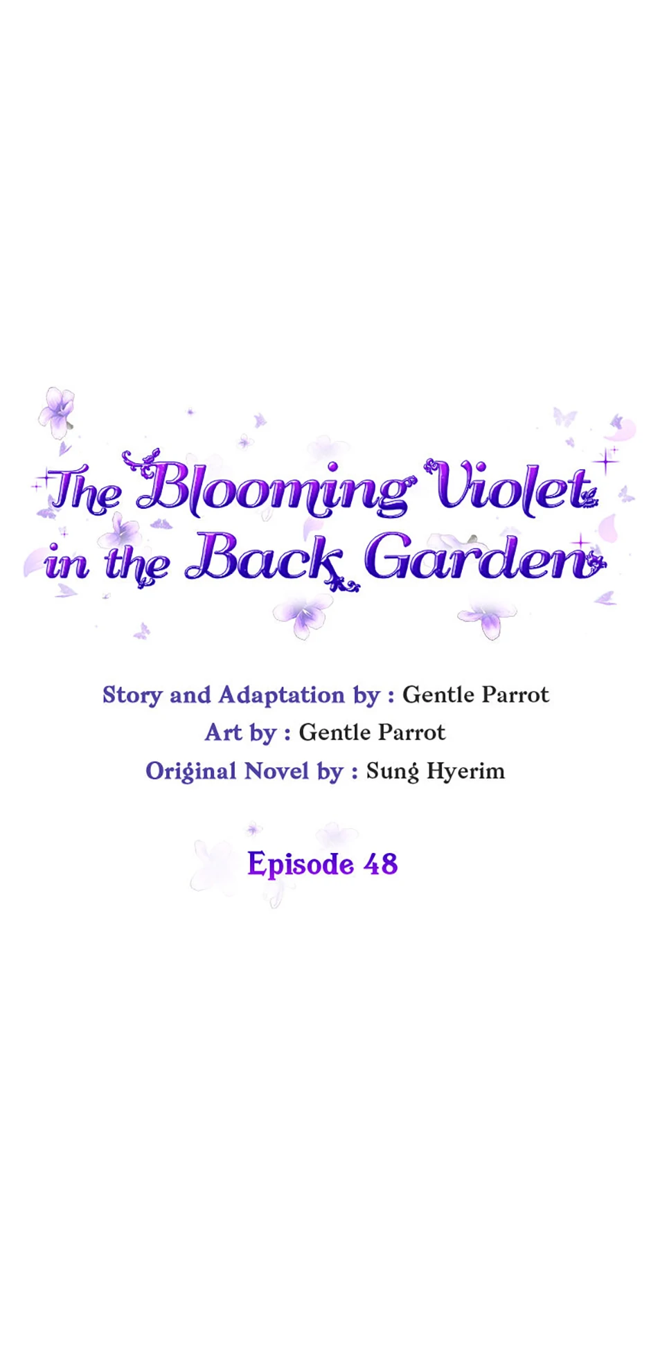 The Blooming Violet In The Back Garden - Chapter 48