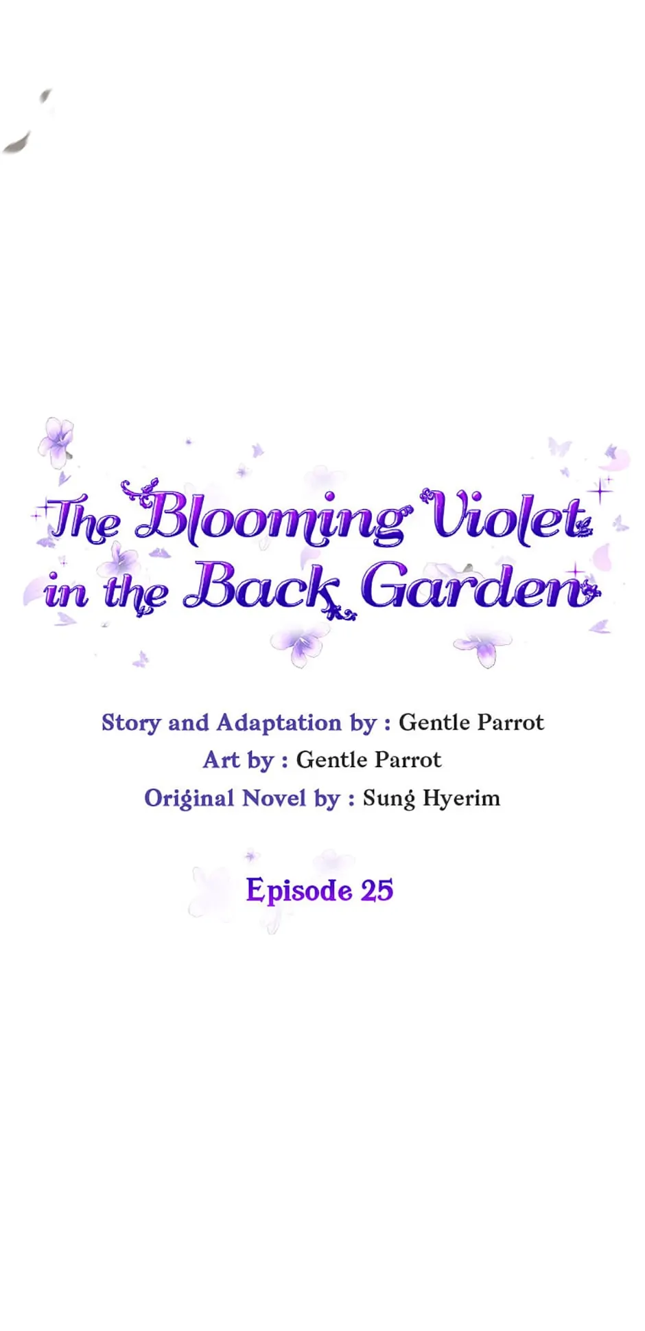 The Blooming Violet In The Back Garden - Chapter 25