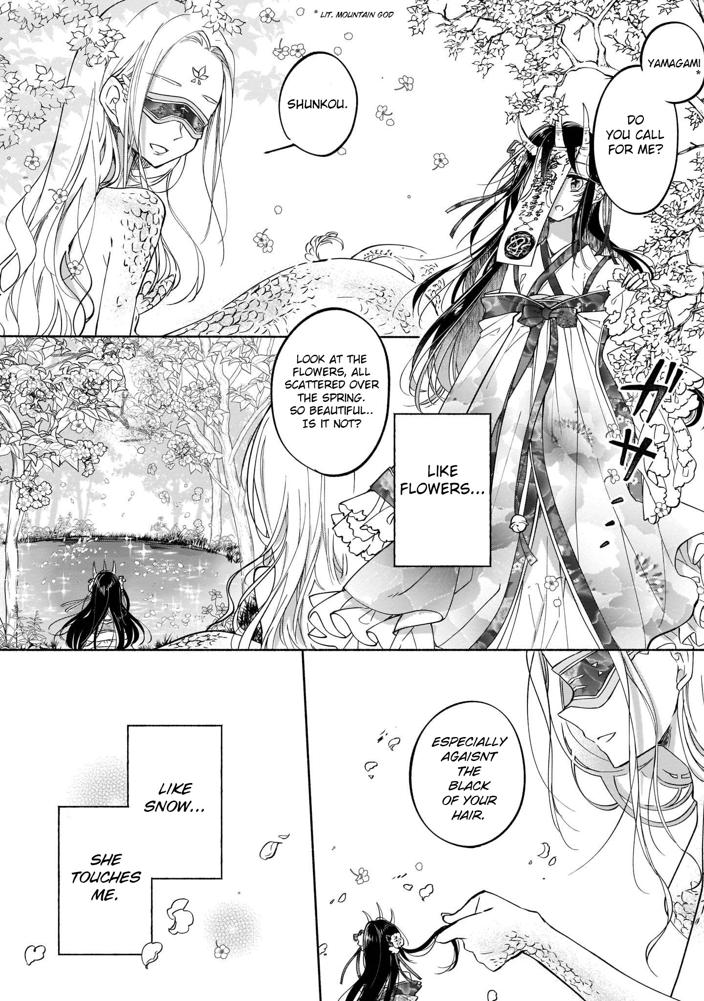 Vanilla Jingai X Jingai Yuri Anthology - Vol.1 Chapter 1: Oni X Mountain Goddess