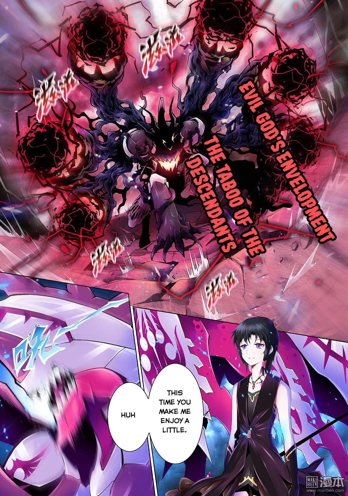 Myth Front - Vol.1 Chapter 1.5 : Chapter 1 Ver 2: Lord Of The Flies - Beelzebub (Full)