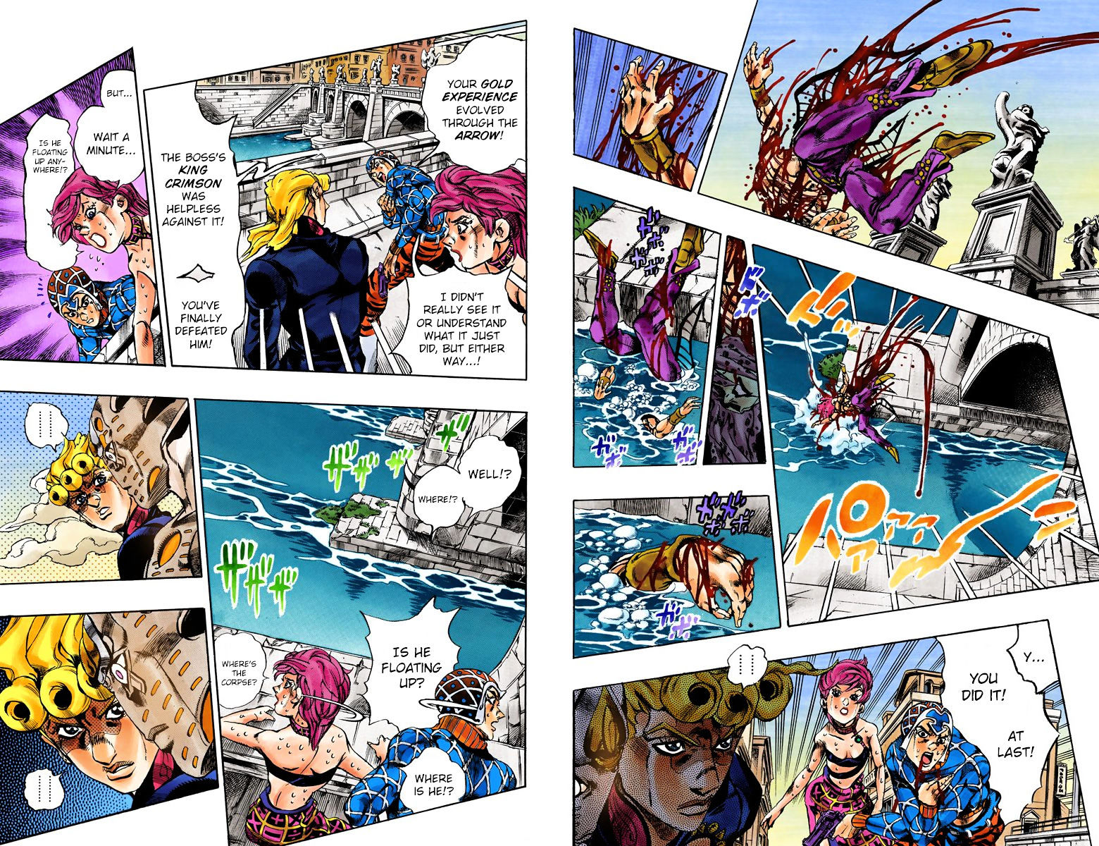 Vento Aureo - Chapter 588 : Gold Experience Requiem - Part 3 (Official Color Scans)