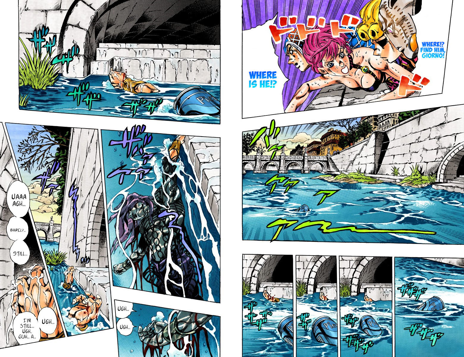 Vento Aureo - Chapter 588 : Gold Experience Requiem - Part 3 (Official Color Scans)