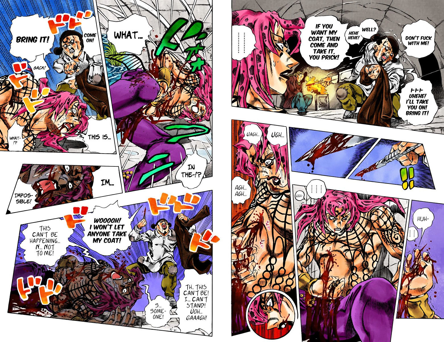 Vento Aureo - Chapter 588 : Gold Experience Requiem - Part 3 (Official Color Scans)