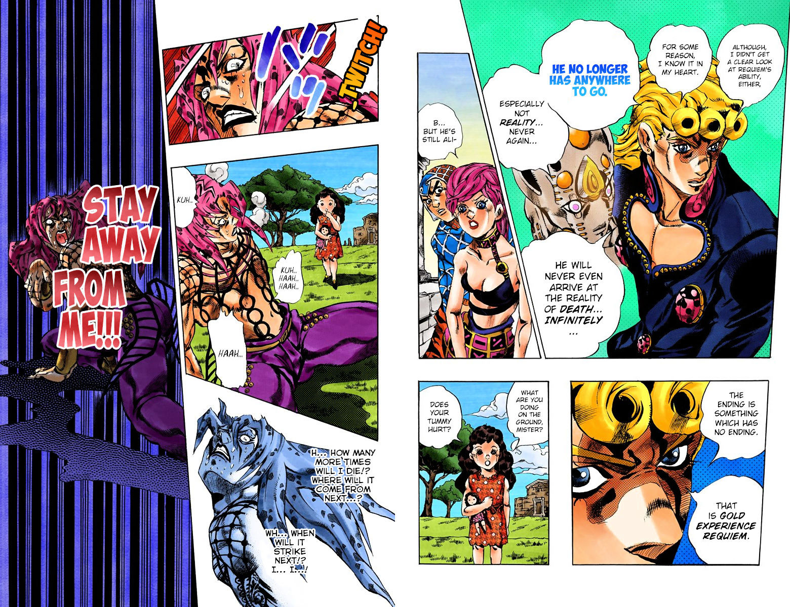 Vento Aureo - Chapter 588 : Gold Experience Requiem - Part 3 (Official Color Scans)