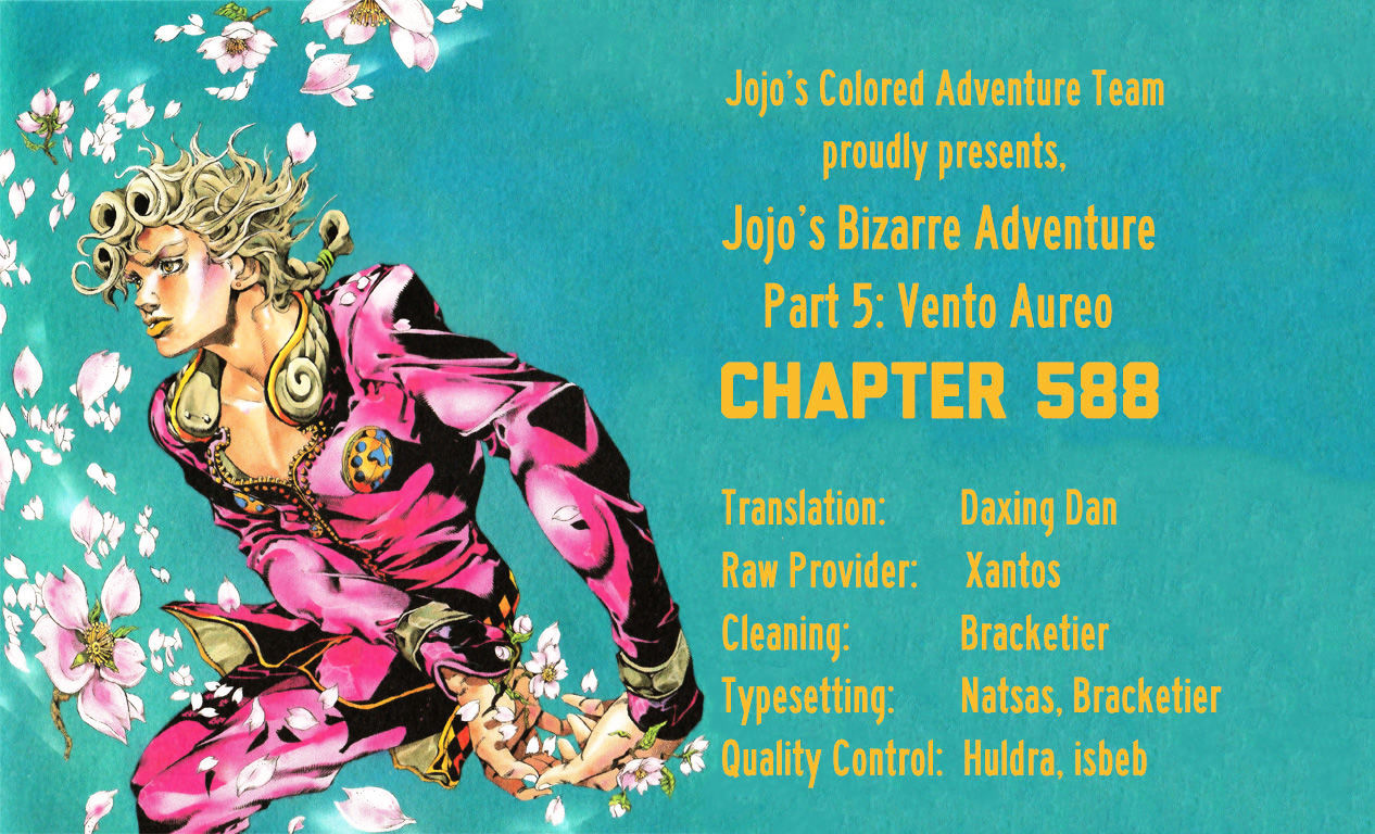 Vento Aureo - Chapter 588 : Gold Experience Requiem - Part 3 (Official Color Scans)