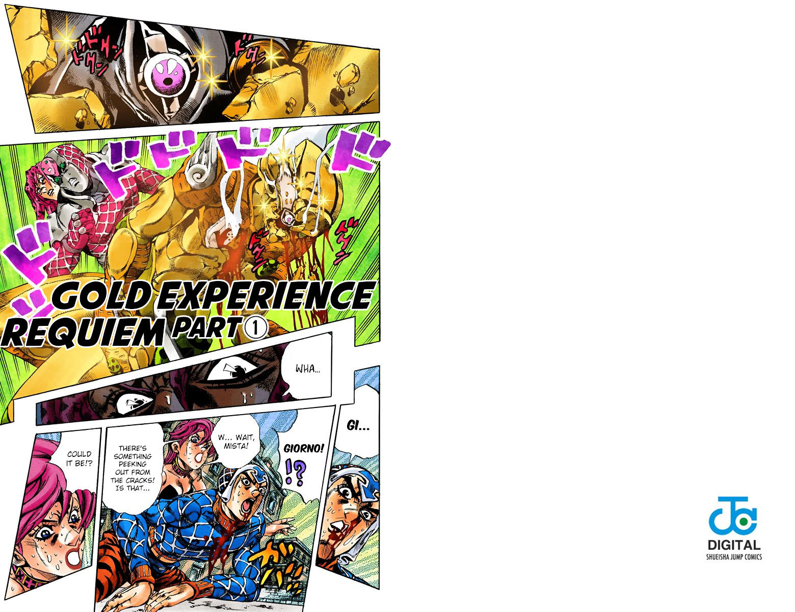 Vento Aureo - Chapter 586 : Gold Experience Requiem - Part 1 (Official Color Scans)